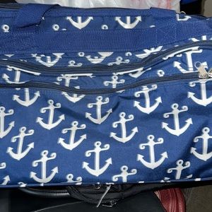 Anchor weekend duffel bag.